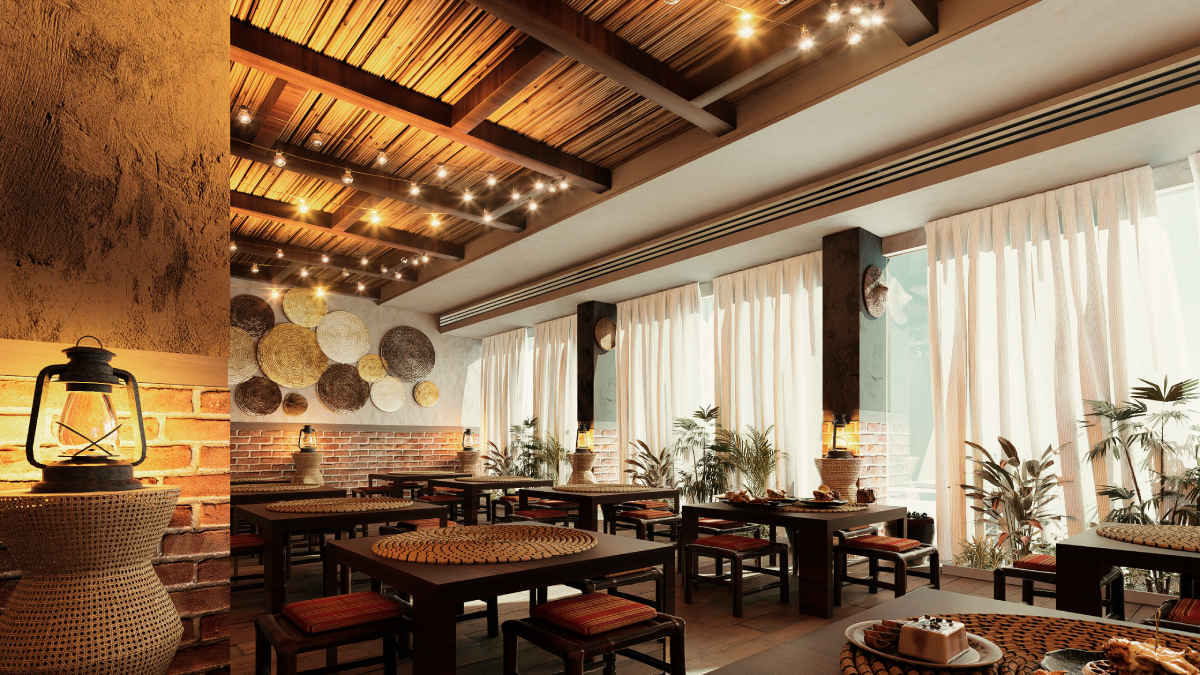 Saj al Samak Restaurant – Interior Design